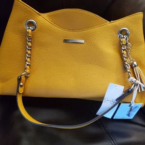 Yellow Jessica Simpson purse nwt